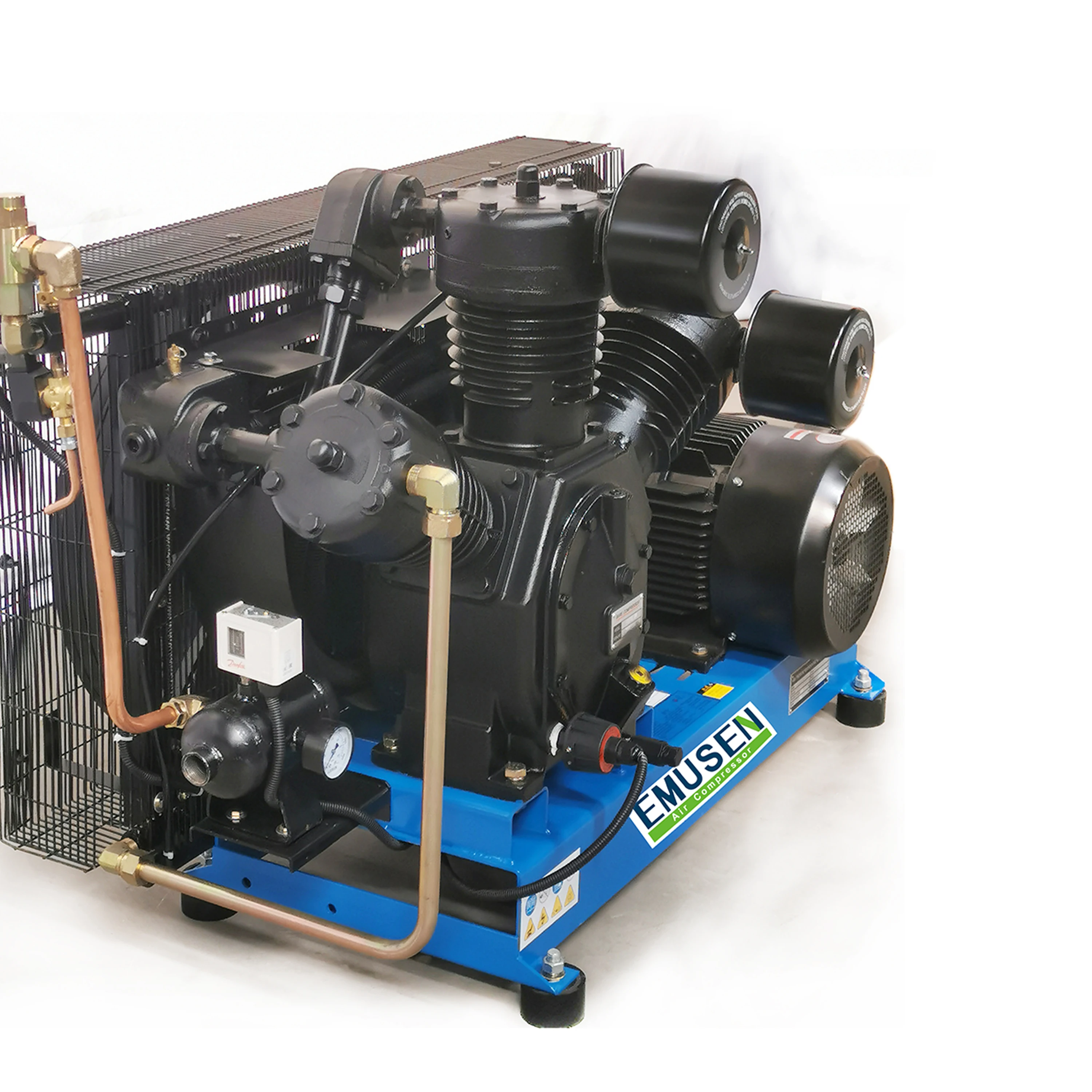  Emusen stationary laser cutting machine use high Pressure reciprocating industrial Air Compressor 1.5 M^3/min 3.0 Mpa 18.5