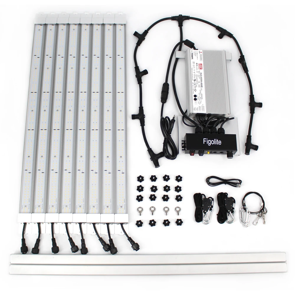 Figolite led grow light strip 2022 indoor plant growth lamp dimmable 600w lm301h evo