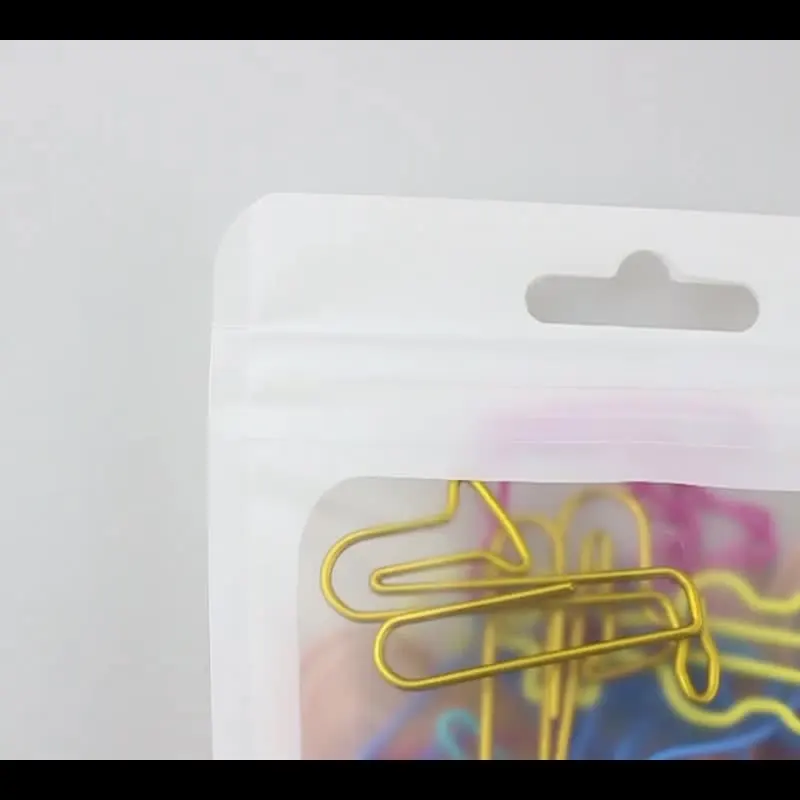 Горячая Распродажа, 30 шт., металлический зажим для бумаги в виде потайного мешка, канцелярские принадлежности, мультяшный креативный зажим для бумаги, Закладка для книг, аксессуары для учетной записи, метка