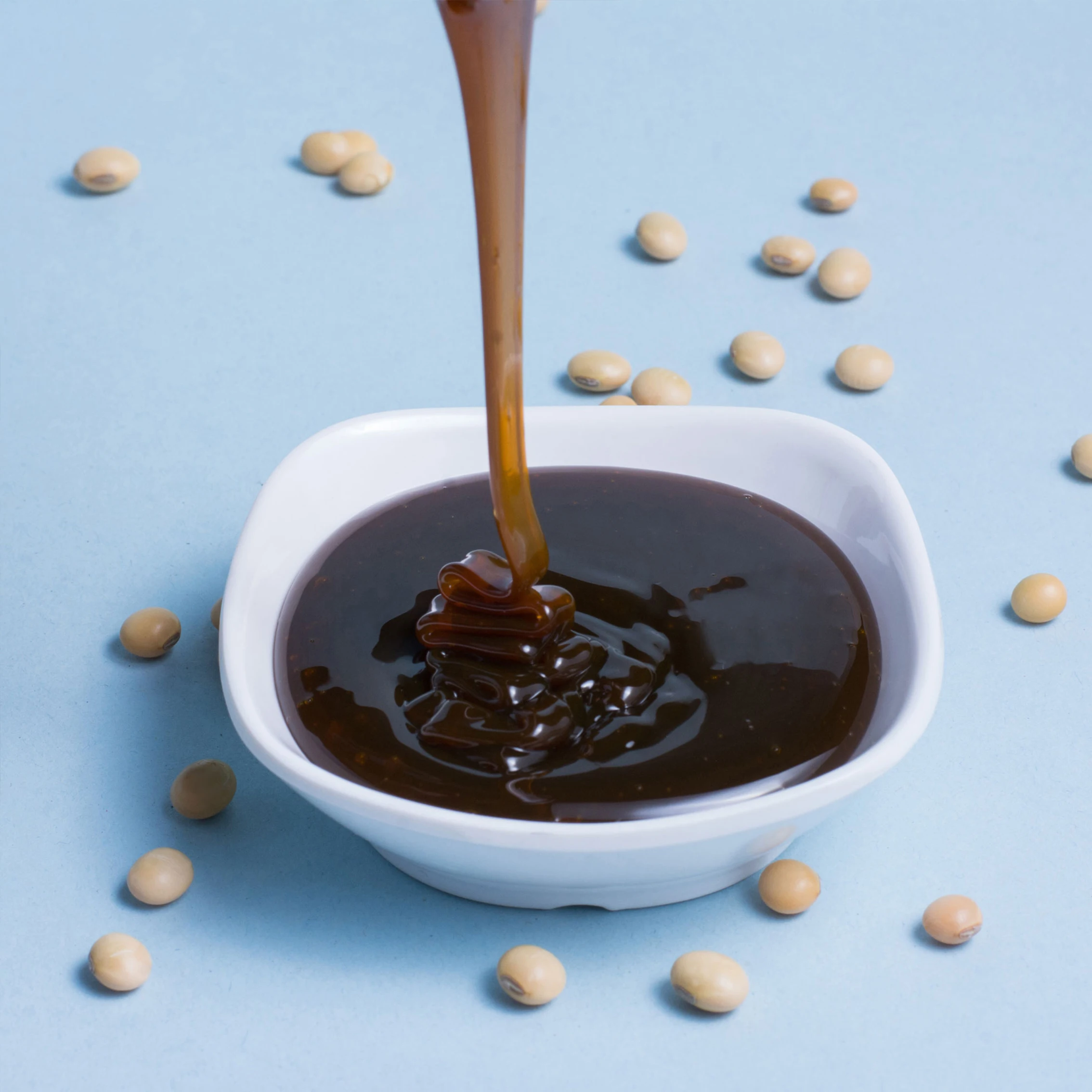 Food Grade soybean lecithin Yellow cas 8002-43-5 soya lecithin