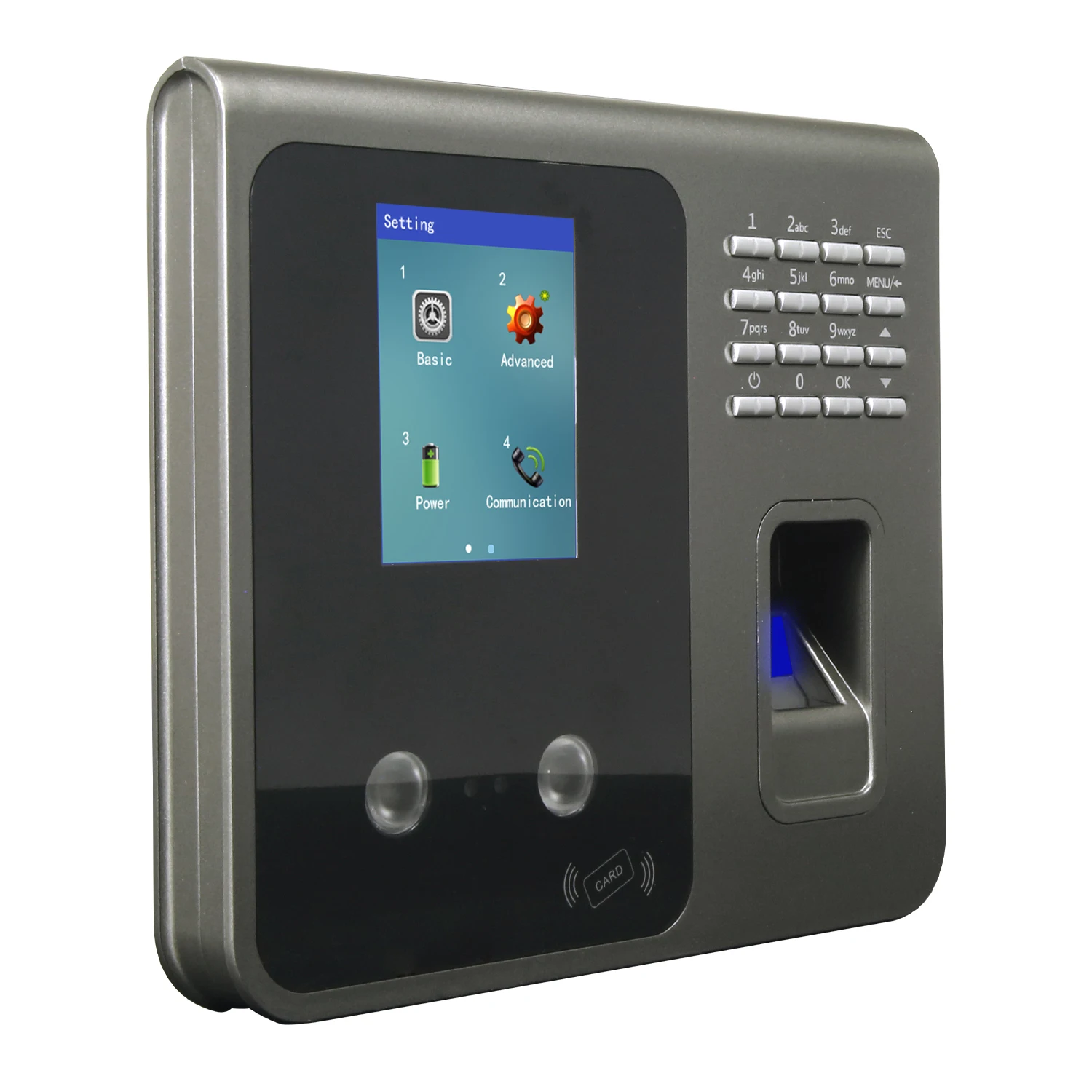 Wholesale Web Cloud Server Punching Card Software Face Recognition Time Attendance Access Control Biometric Time Attendance
