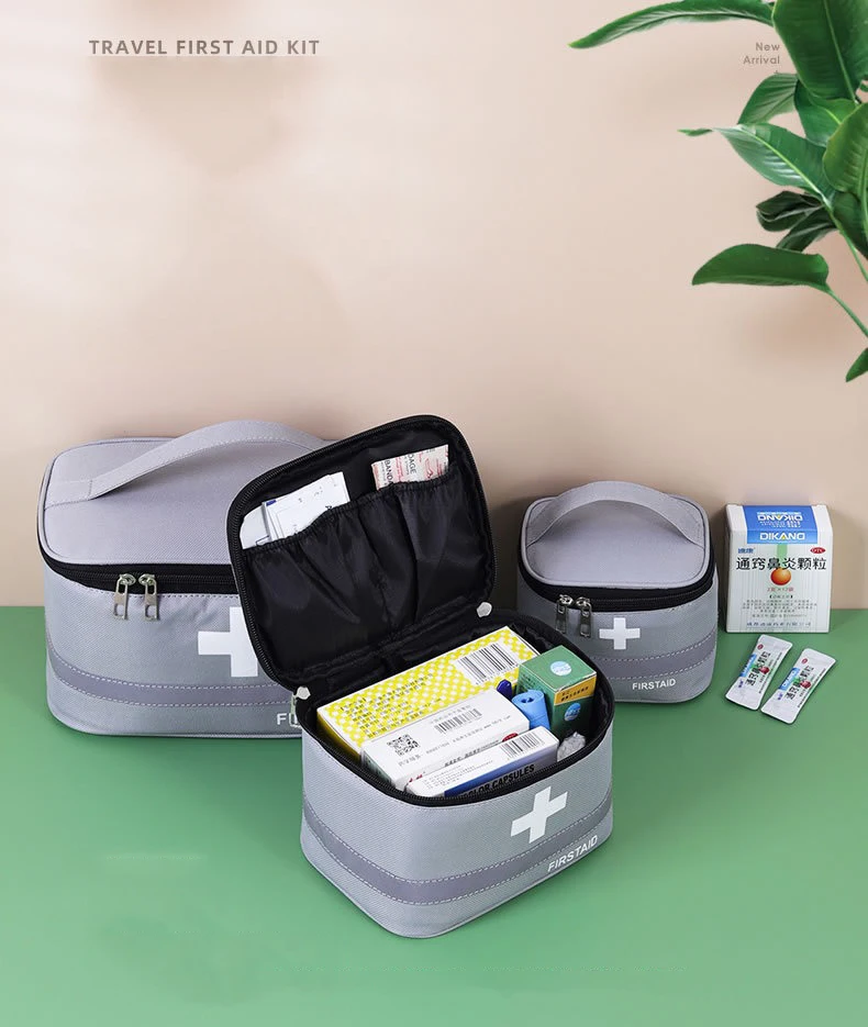 HR780 Oxford Medicine Bags For Outdoor Hiking Portable First Aid Kit Emergency Survival Bags Waterproof Portable Medical Bags