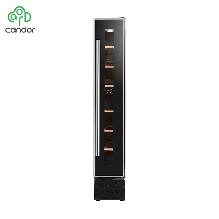 Candor supply CE/ETL/RoHS approval 7 bottle compressor cooling electric wine bottle chiller cooler