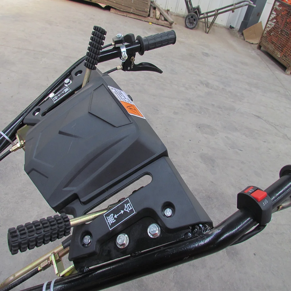 Sinolink commercial walk behind brush flail mulcher mower with electric start