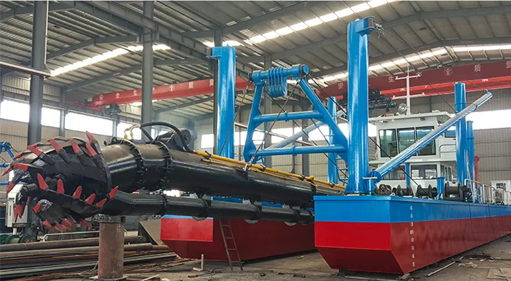 High Rated And Customized Cutter Suction Dredger/River Suction Boat For Sand Dredging