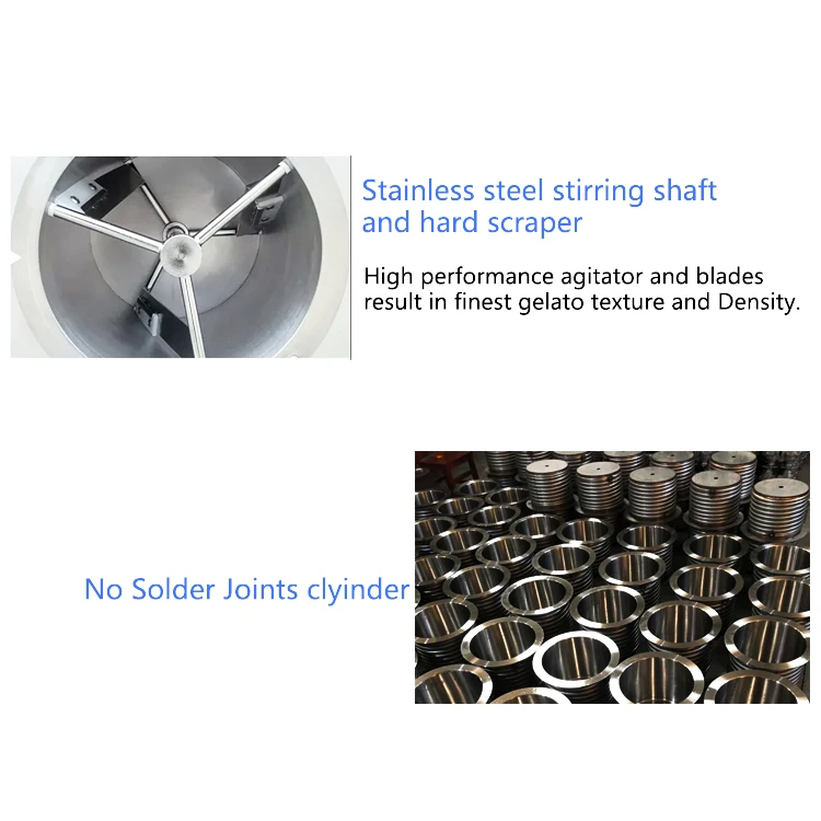 Горячая Распродажа твердого мороженого при помощи фризера для мягкого мороженого машина для партии морозильник BQL-HS28 йогурт машина мороженого