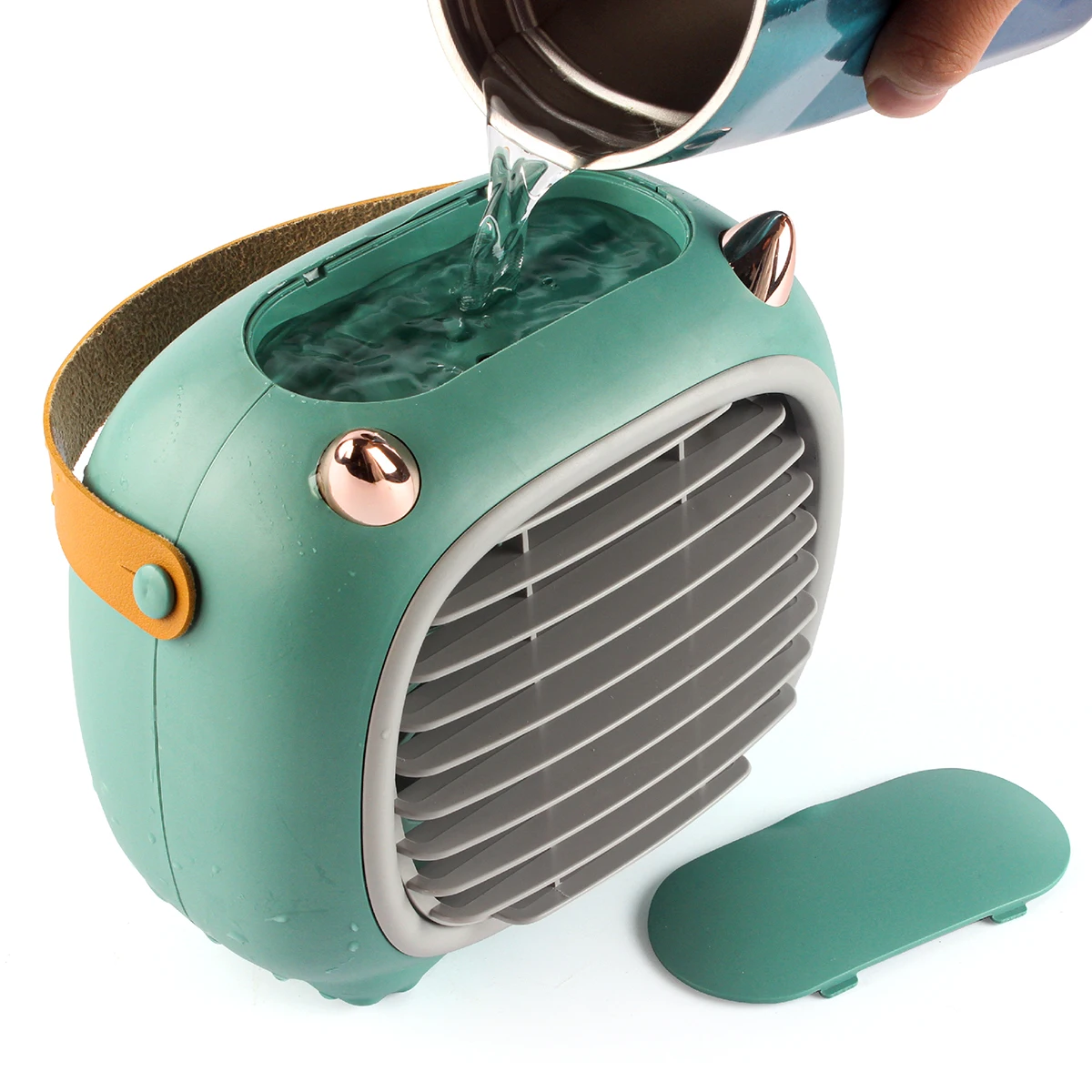 2 в 1 настольный вентилятор очиститель воздуха домашний стол настольный распылитель мини портативный охладитель воздуха