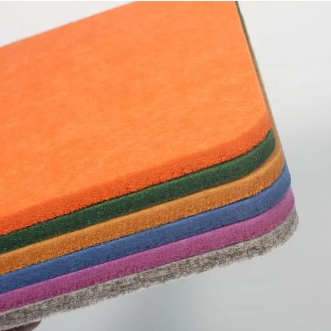 Cheap price chemical synthetic fiber nonwoven fabric acoustic sound proofing insulation felt