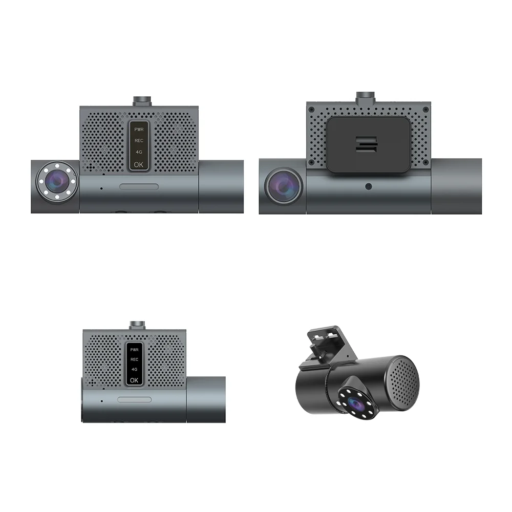 Richmor Vehicle CCTV System For Taxi 2CH 1080P WiFi GPS Dashcam with ADAS DSM DMS Alarm system