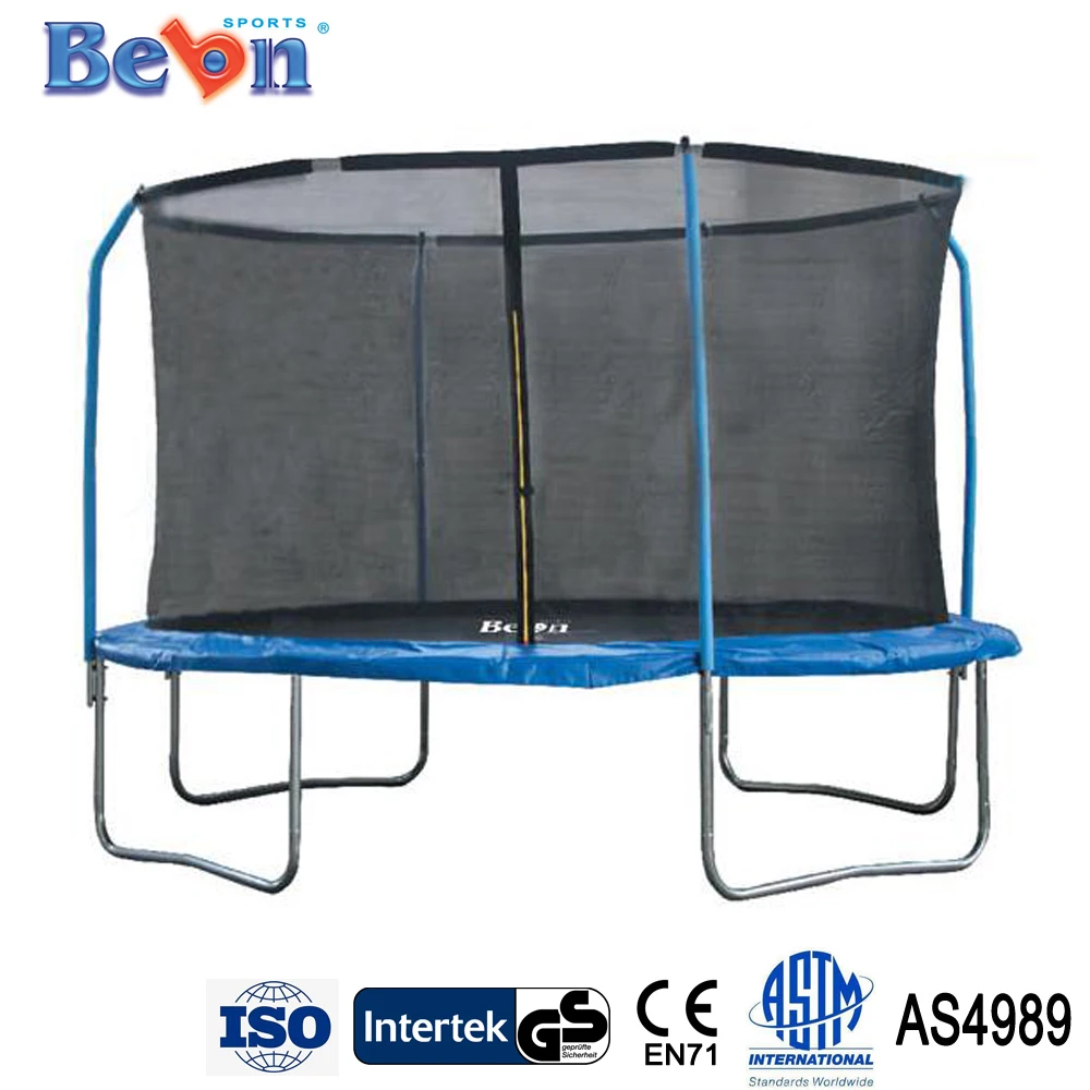 Pumpkin premium trampoline with replaceable iron wire rod and coil tube, the best-selling  trampoline in the factory,