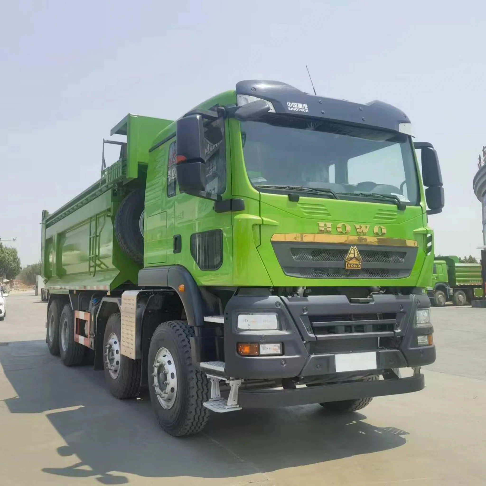 China Sinotruk Factory Price Howo TX Heavy Duty Dump Truck 8x4 Tipper Truck For Construction Mining Transportation