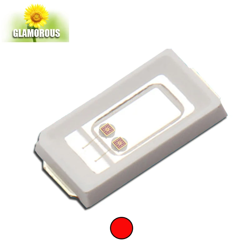 Тайваньский epistar 5730 красный светодиодный чип 660 нм 0 5 Вт с высоким дисплеем высокой освещенности smd светодиодная бусина Светодиодная лампа