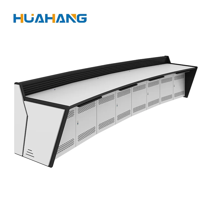 Hot sale Solutions Control Room Console Desk Customizable Industrial Control Desk Technical Furniture