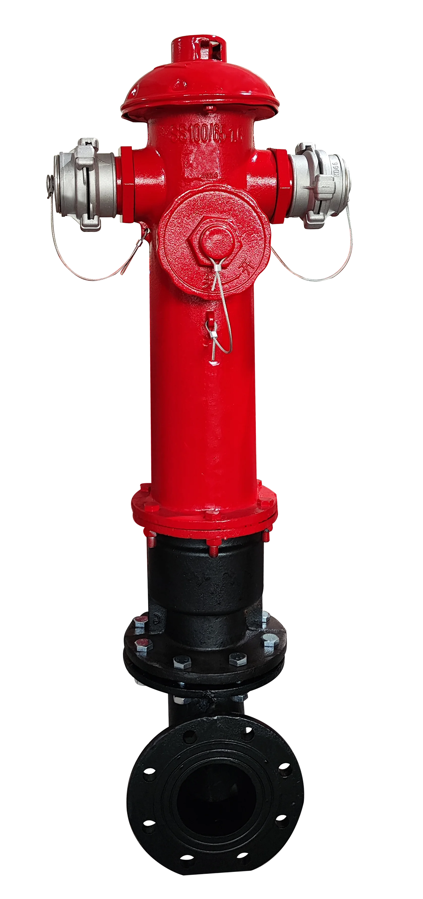 BaiChuan Outdoor 2 Way Dry barrel anti-collision pressure regulating multifunctional combination Ductile Cast Iron  fire hydrant
