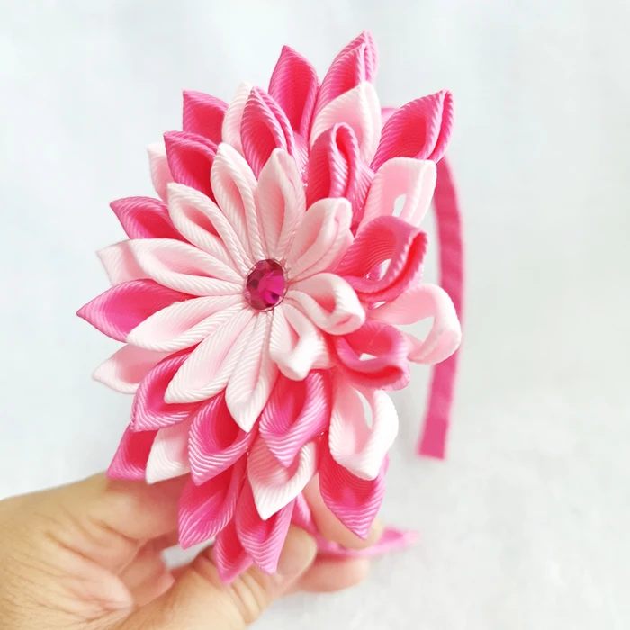 2024 New Hot Sale Classic Fabric Big Bow Headband Hair Band for Child Girl Hair Accessories Headwear