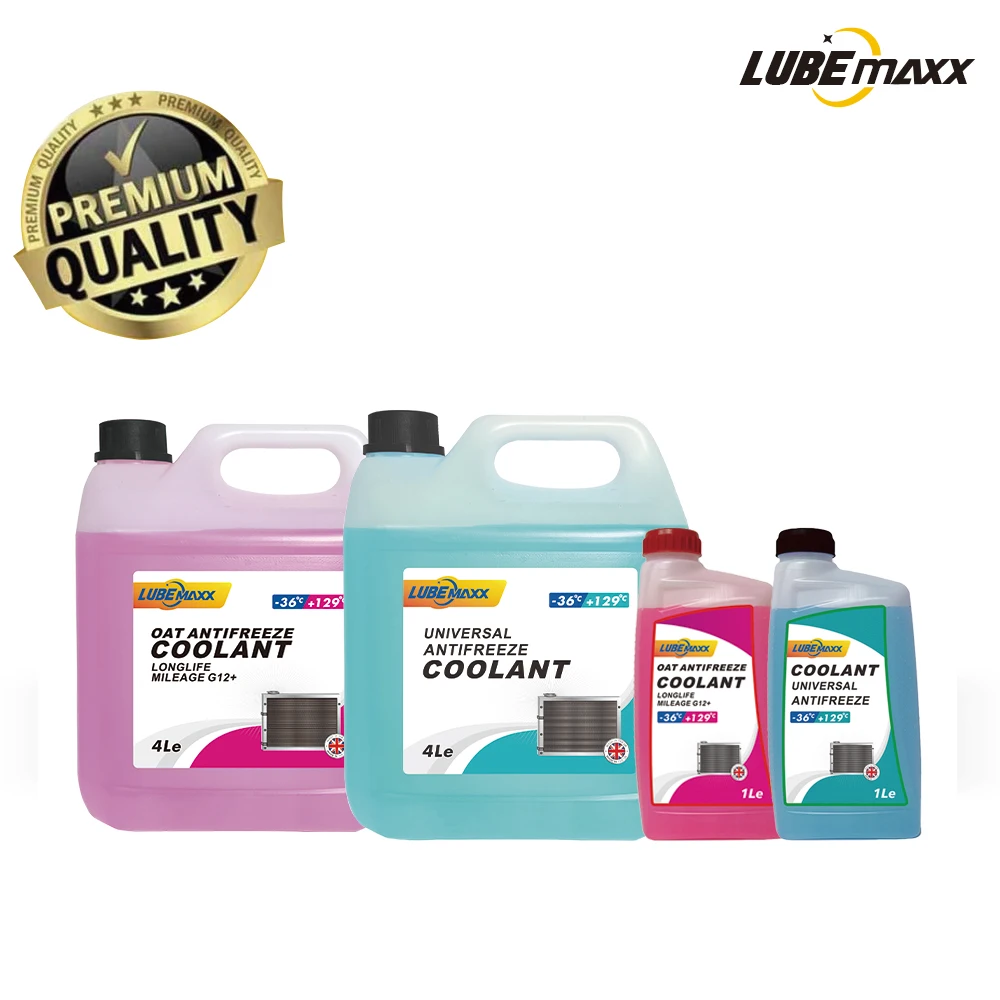 UK LUBEMAXX Factory high quality  Antifreezes and high efficiency coolant antifreeze  G12 Pink radiator coolant