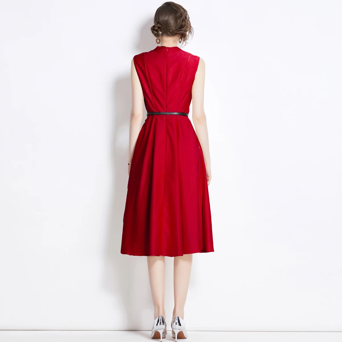 5800-115-961 Clothing Manufacturers Custom Woman Clothes Wholesale Prom Apparel Elegant Vintage Lady Oem Stock Long Dresses