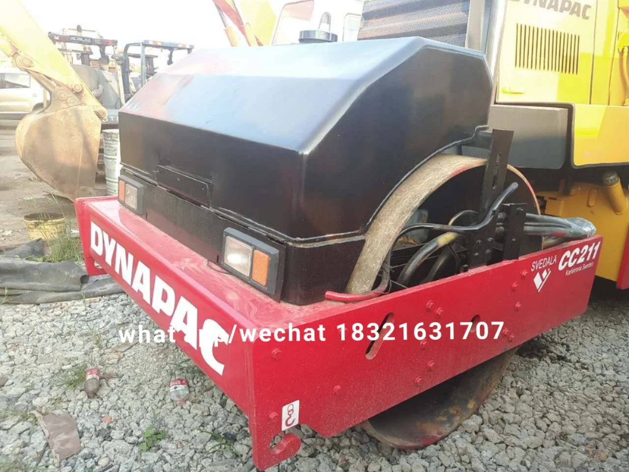 Used Dynapac Tandom Roller cc211 dynapac Good quality ca301d CA251D /CA25D with good