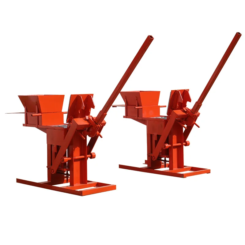 Factory Supply Shm2-40 Clay Brick Making Machine Manual Clay Tile Machine Ecological Bricks