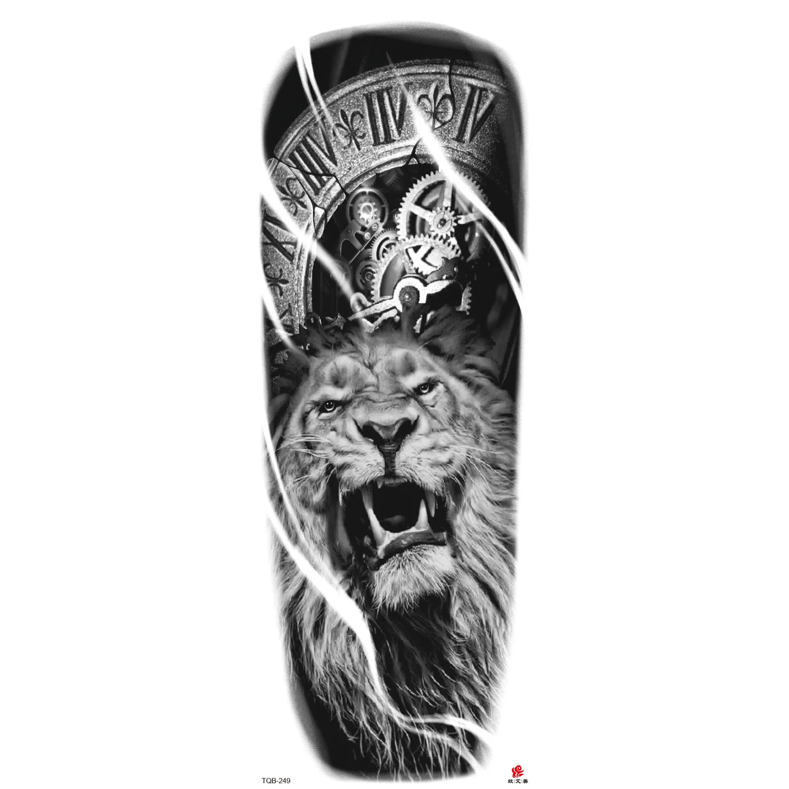 halloween decor custom  arm tattoo temporary halloween tattoo sticker