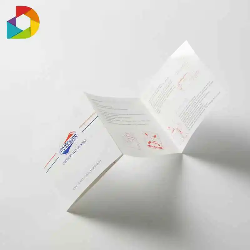 High Quality Custom Brochures Leaflets & Instruction Manuals Printing Assorted Paper Types Cardboard Kraft Coated Factory Prices