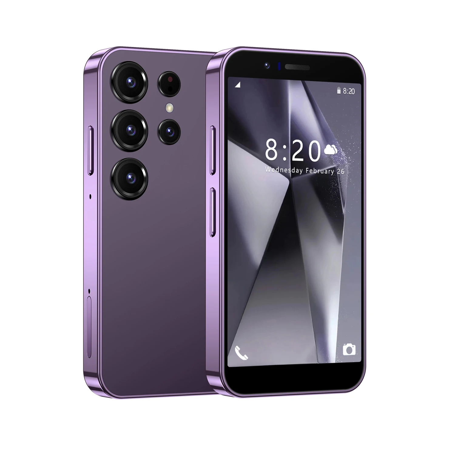 S24 mini 4Inch 3G/4G Smartphone Octa Core 4+64GB original 72MP+108MP Big Screen Smartphone 5G English Spanish French German