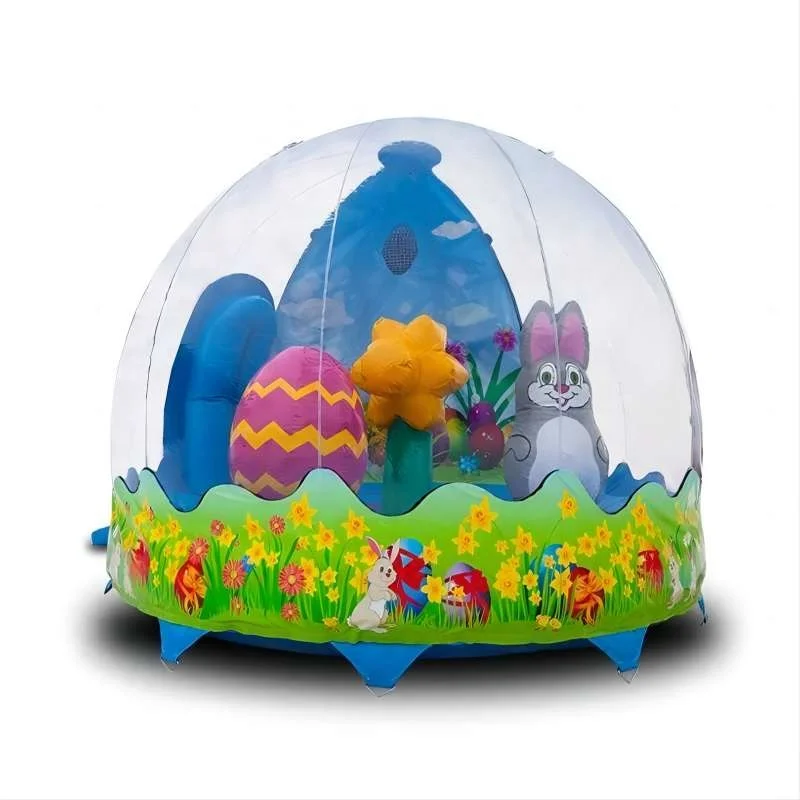 Used snow Globe bounce house  transparent photo booth outdoor inflatable clear dome tent  bubble tent for sale