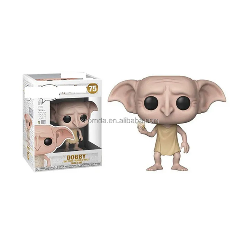 Hot Movie Harry Po-tter Vinyl Figure Funkos POP Action figure 75 Doby #76 Hedwig 06 Lord Voldemort PVC figure toys