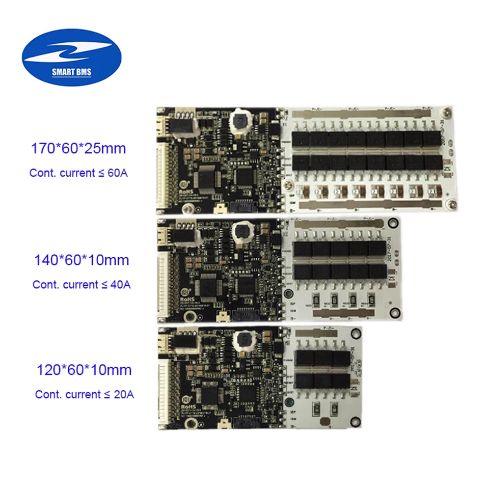 Оптовая продажа печатных плат CANBUS 14S bms 48V li-ion