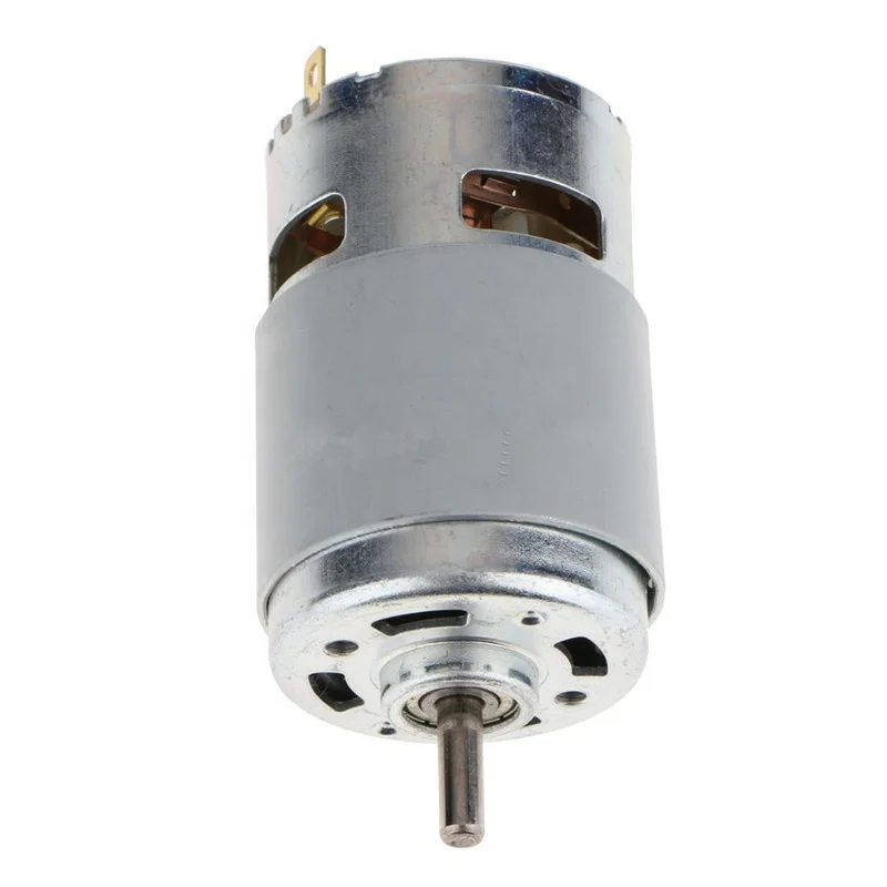 Double Ball Bearing High Speed High Torque Brushless Motor Engine Pmdc 24V 775 DC Motor 12V