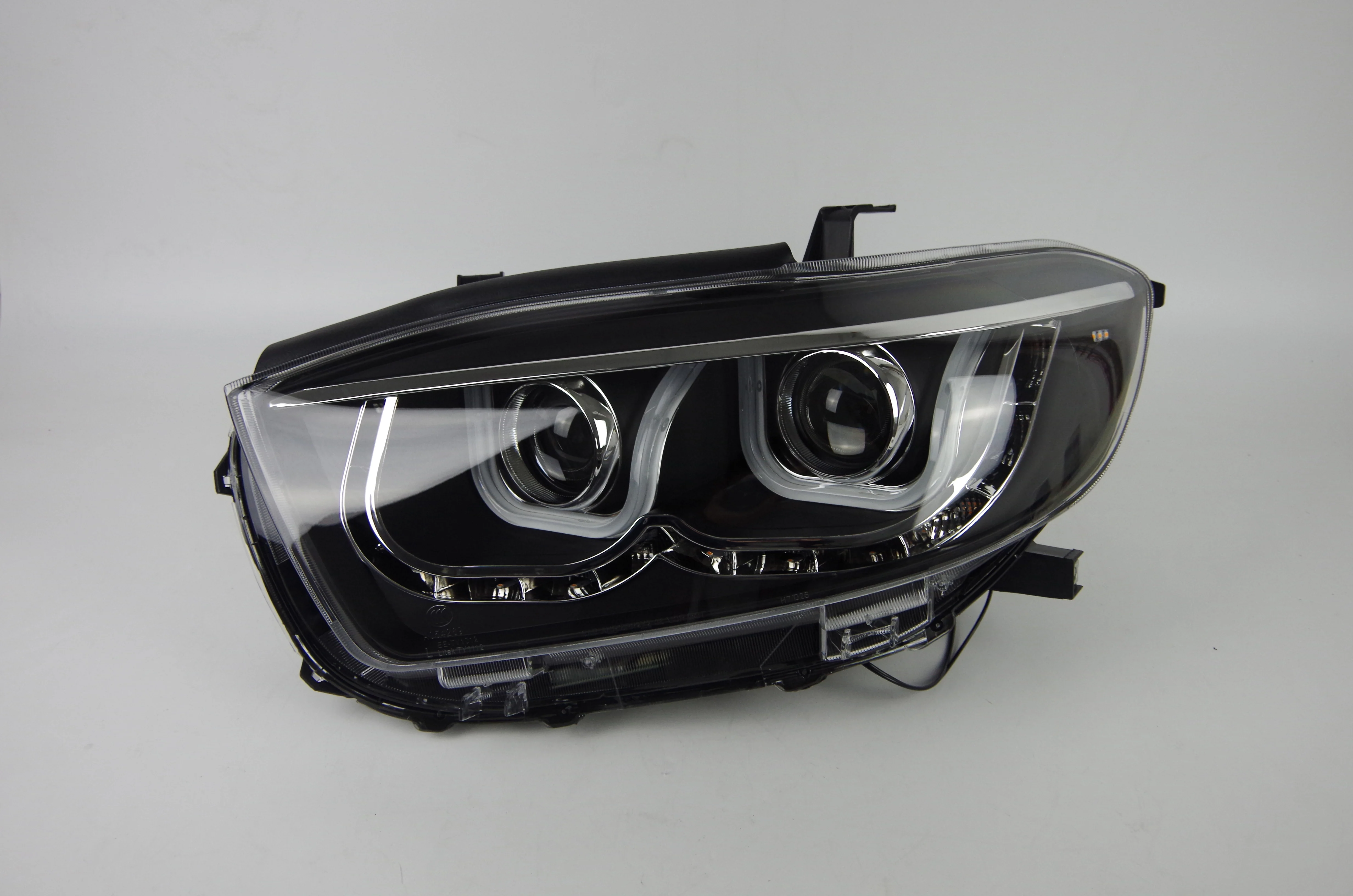 AKD автостайлинг для Toyota Highlander 2009-2011 светодиодные фары DRL линзы динамические биксеноновые в сборе с ангельскими
