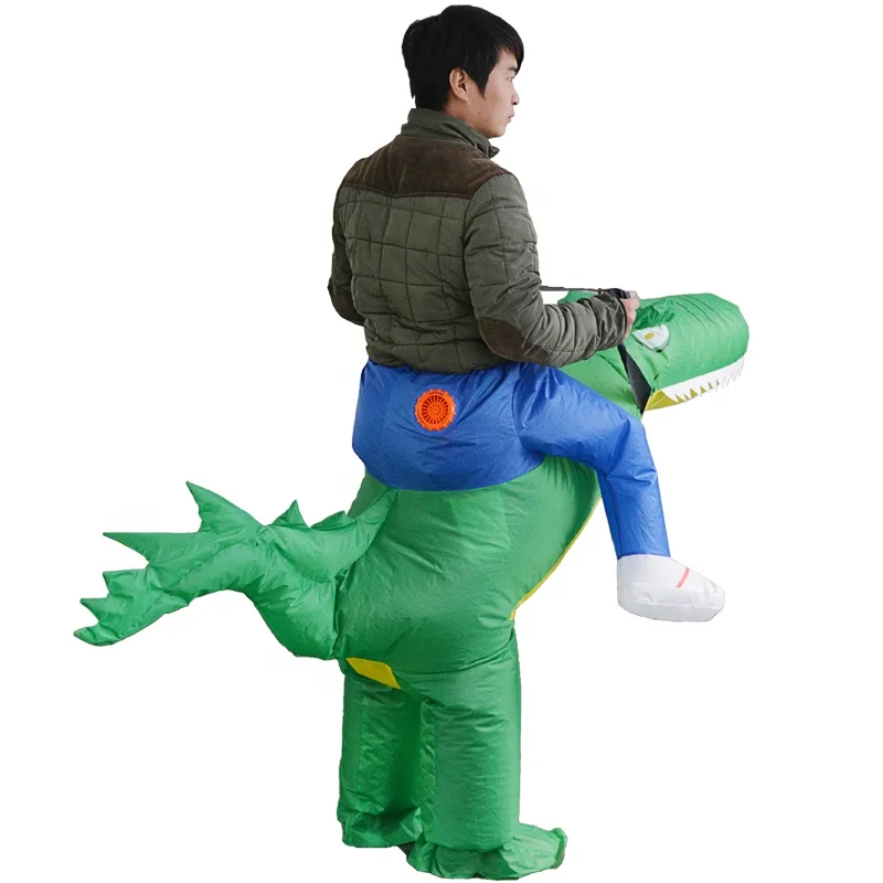 Лидер продаж на Amazon, костюм для косплея на Хэллоуин, Надувное мужское платье, надувной костюм крокодила для Хэллоуина, карнавала, вечеринки