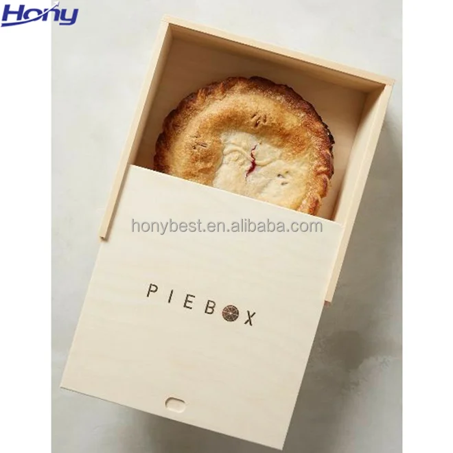 wood gift box slide lid packaging box