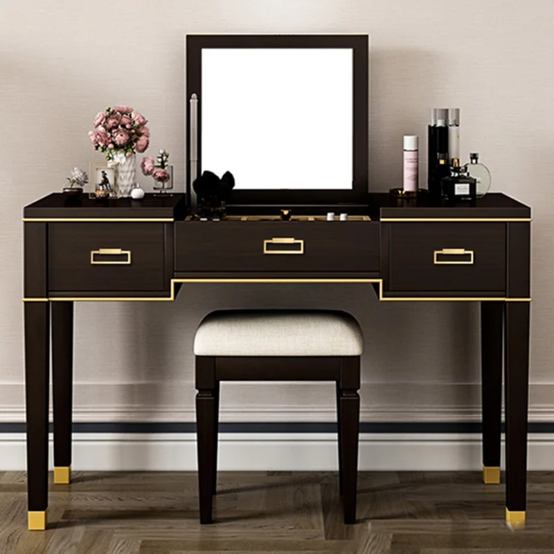 Cabinets dresser wardrobe drawer brushed brass decorative square ring drop pulls handles