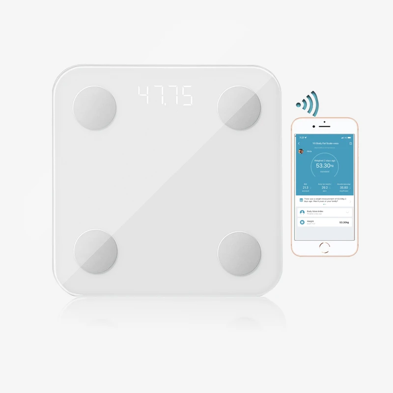 wireless smart scale smart weight scale  180Kg Digital Weight Fat BMI Measuring bodi Weighing Scale