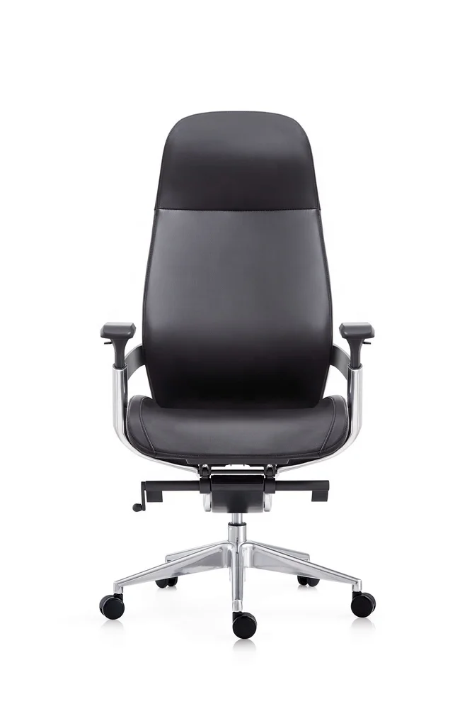 Hot Selling Executive Leather Manager Office Chair With Adjustable Headrest
