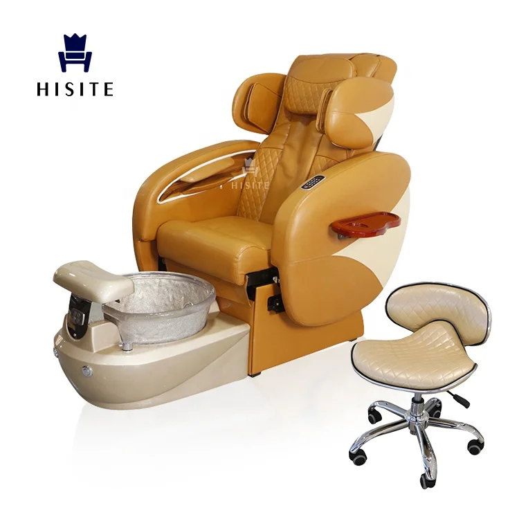 Hisite Luxury Nails Salon Furniture Customer Massage Manicure Pedicure Chair