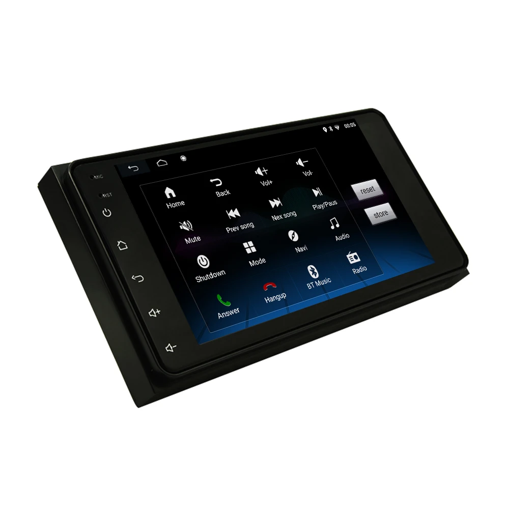 HT-8002D 7-in Double Din Universal Wifi Gps Car Dvd Player Android 10 for Toyota Corolla 2010 2015