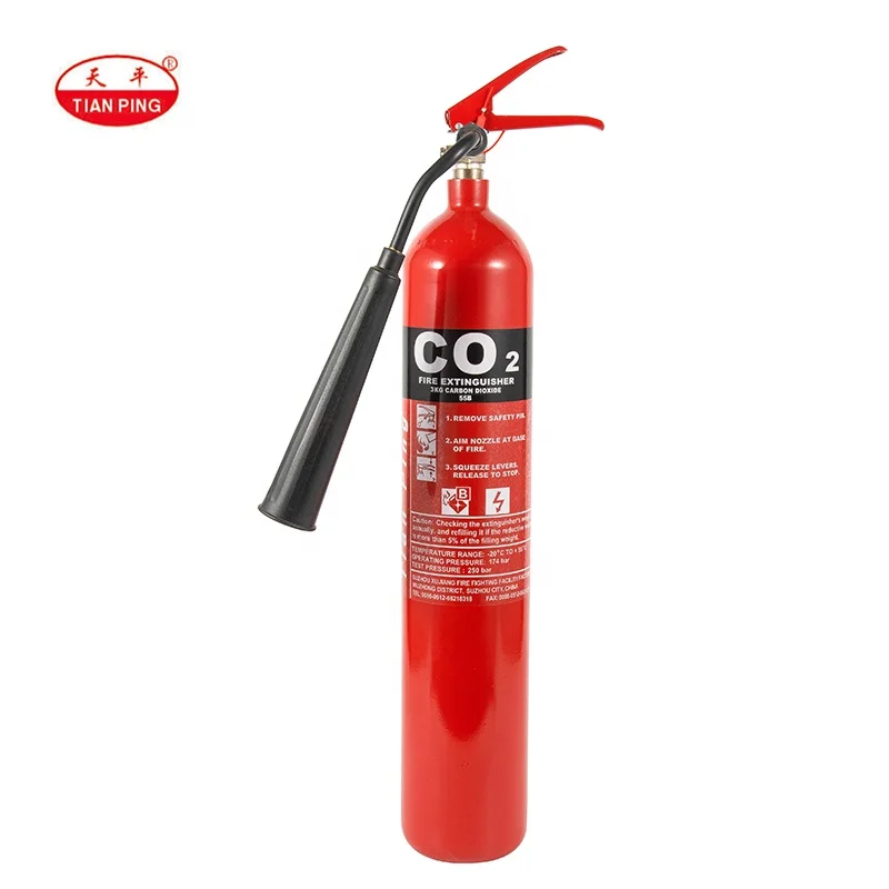 3KG CO2 fire extinguisher carbon steel fire extinguisher