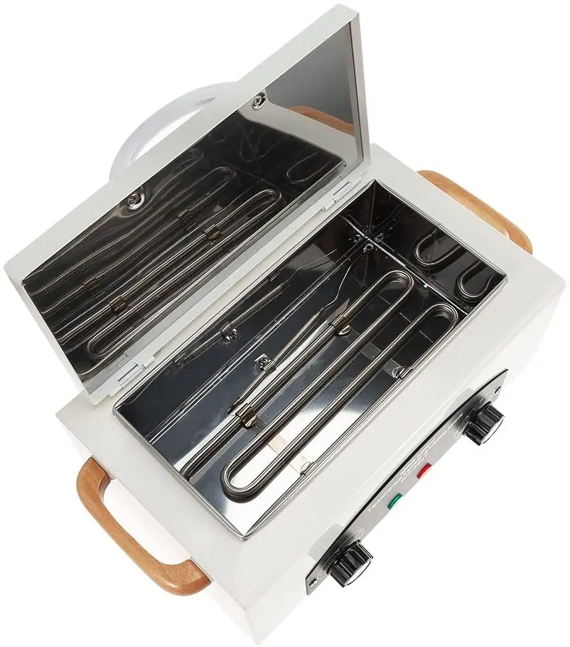 Dry Heat High Temperature Sterilizer Nail Tools Hot Air Disinfection Cabinet Manicure Pedicure Salon Machine
