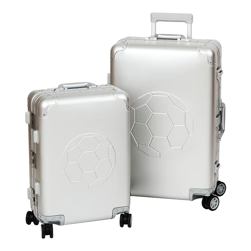 Wholesale Aluminum Suitcase Hand Shell Suitcase With 360 Degree Spinner Wheel
