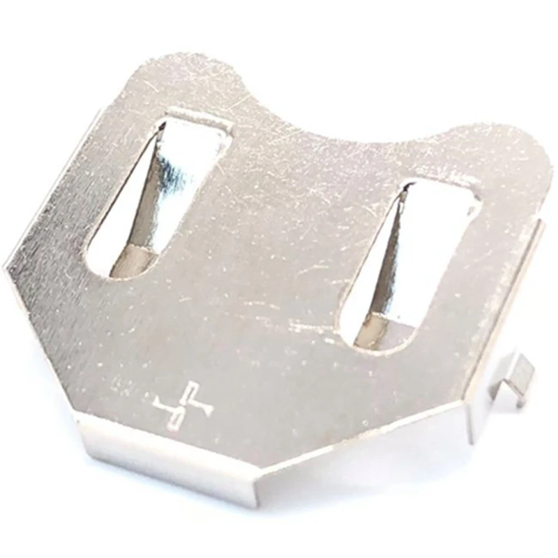 CR2032 золотая пластина пружинного контакта CR2025 SMD зажим для батареи cr2032 держатель литиевой