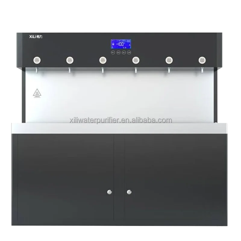 Wholesale RO reverse osmosis cooling water dispenser hot and cold standing stainless water dispenser  for commercial business