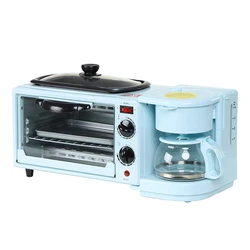 Coffee maker machine breakfast automatic  multi function kitchen appliance 3in 1 breakfast maker