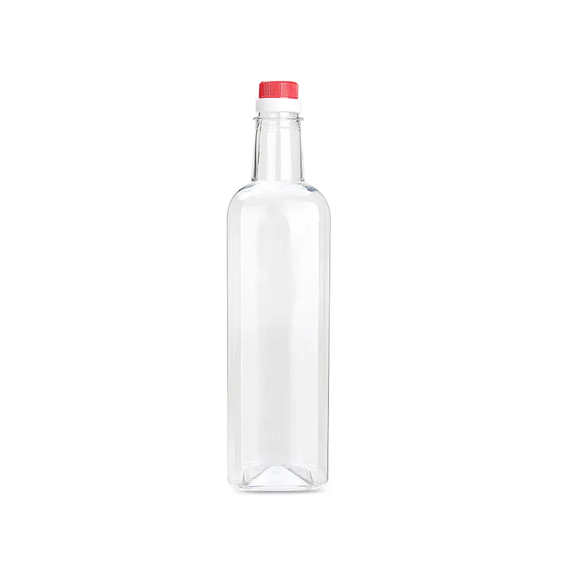 1000ml plastic sweet oil bottle 1000ml olive oil plastic bottle container 1000ml PET bottle for florence oil with plastic cap