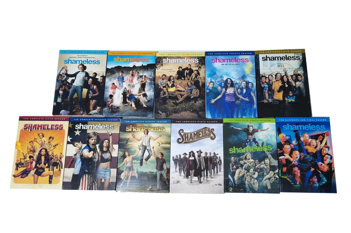 Бесстыдный сезон 1-11Boxset DVD 34 диски оптовая продажа с фабрики фильмы сериалы мультфильмы регион 1/регион 2 бесплатная доставка