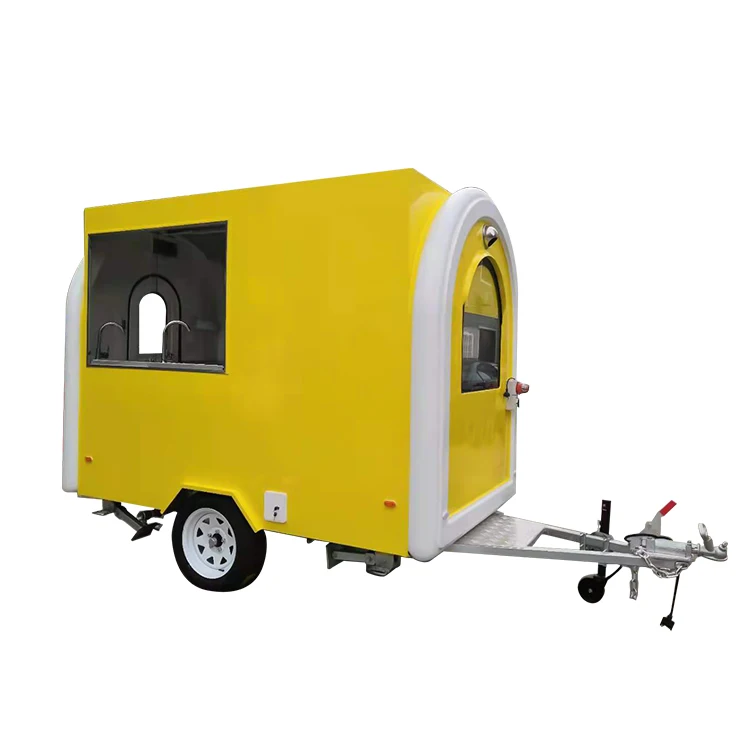 Wholesale High Quality Multifunctional FRP One-Year Warranty Mobile Trailers Food for BBQ