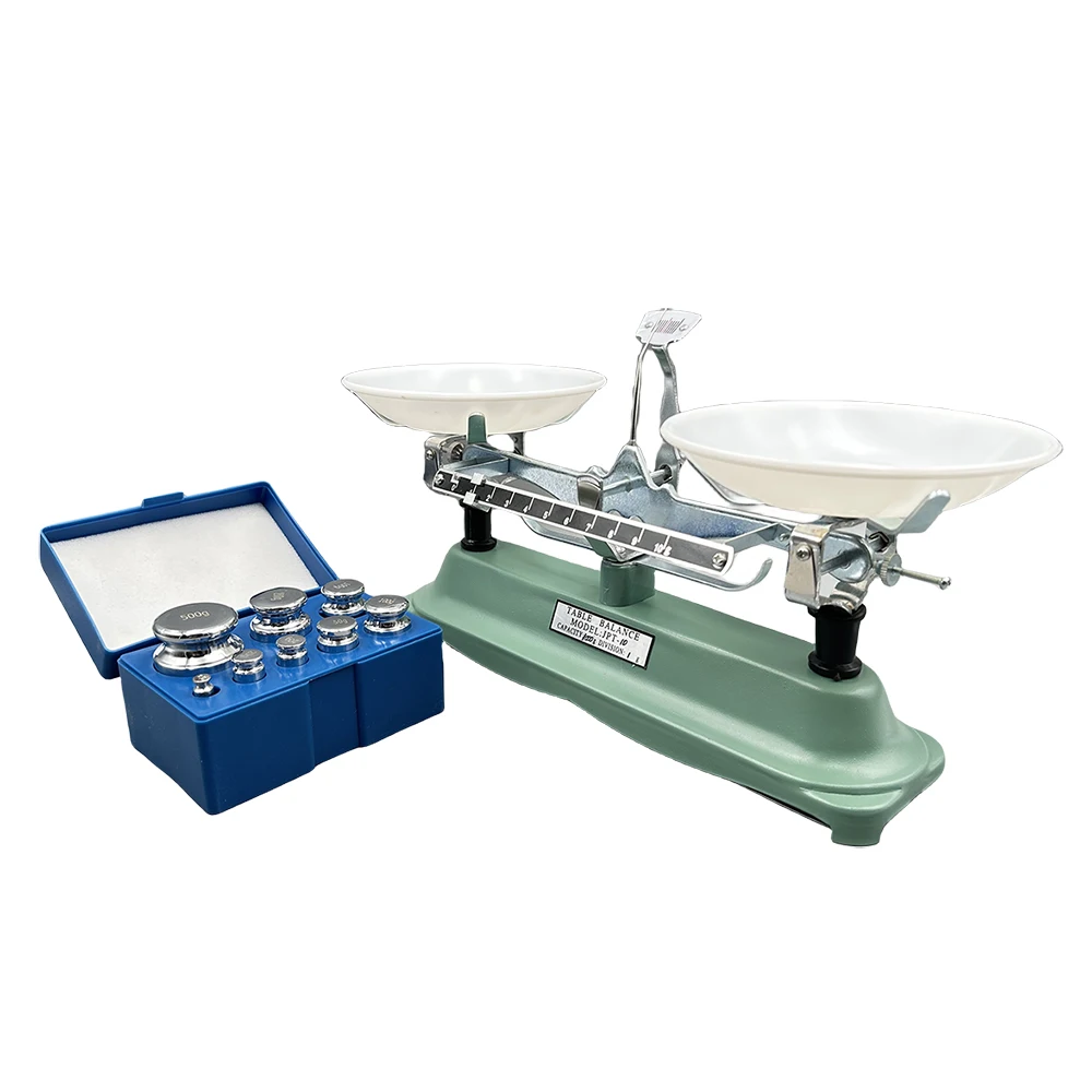 1000g/1g Tray Balance, Counter Balance, Mechanical Scale for Laboratory, School, Education