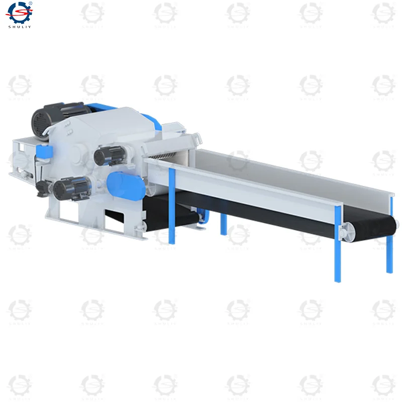 High efficiency wood drum