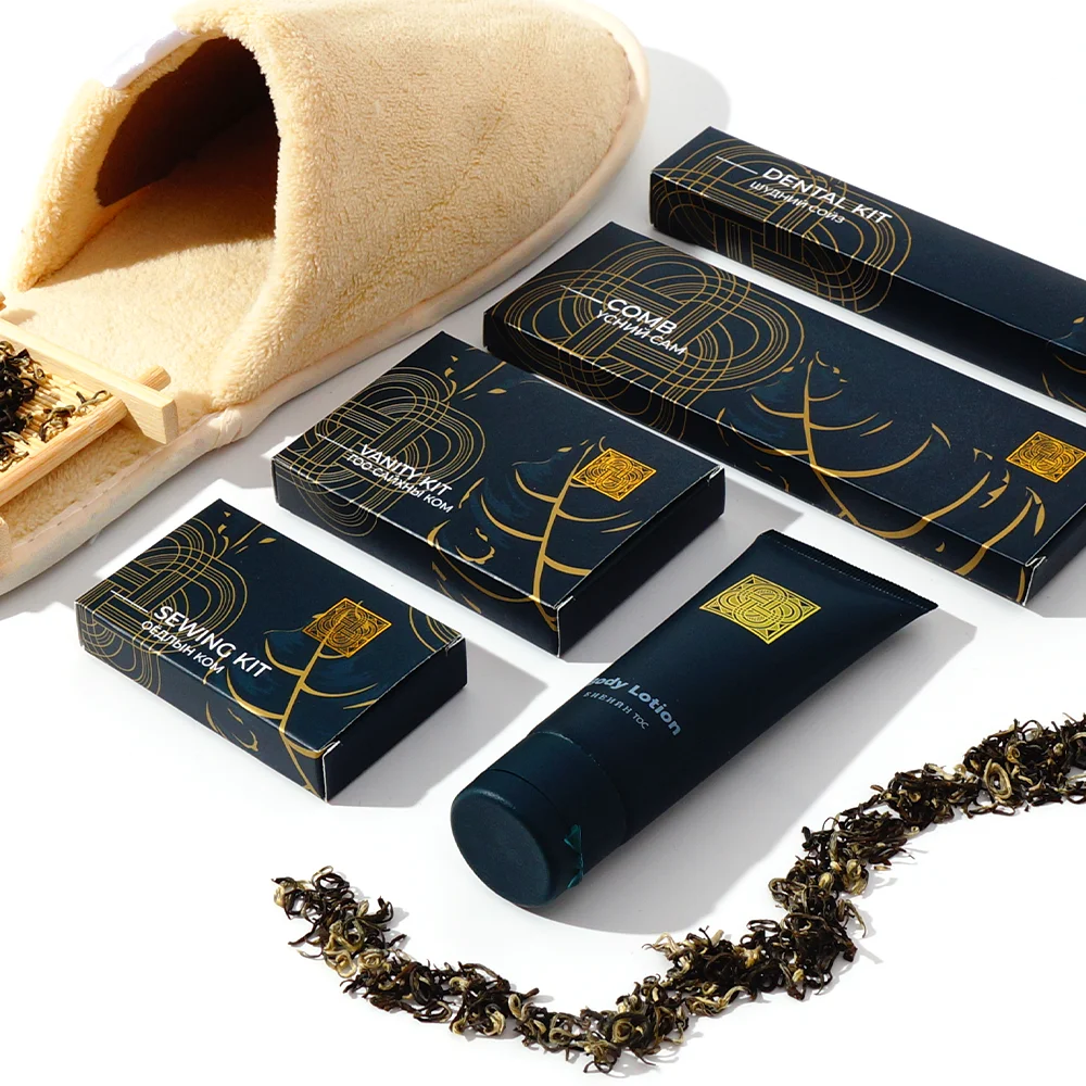 Wholesale Hotel Customized Luxury Amenities Set Disposable Toiletries Hotel Supplies Dental Kit